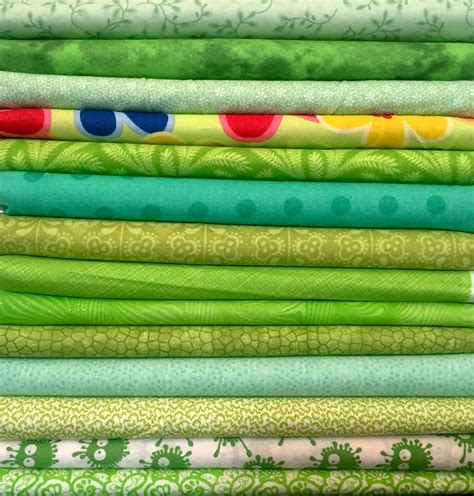 mint green quilting fabric